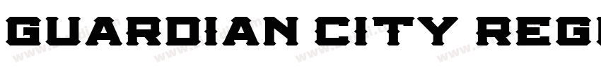 Guardian City Regula字体转换